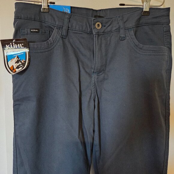 Kuhl Women's Kontour Pants Metal Blue Size 12 Straight Reg Inseam - Picture 4 of 5